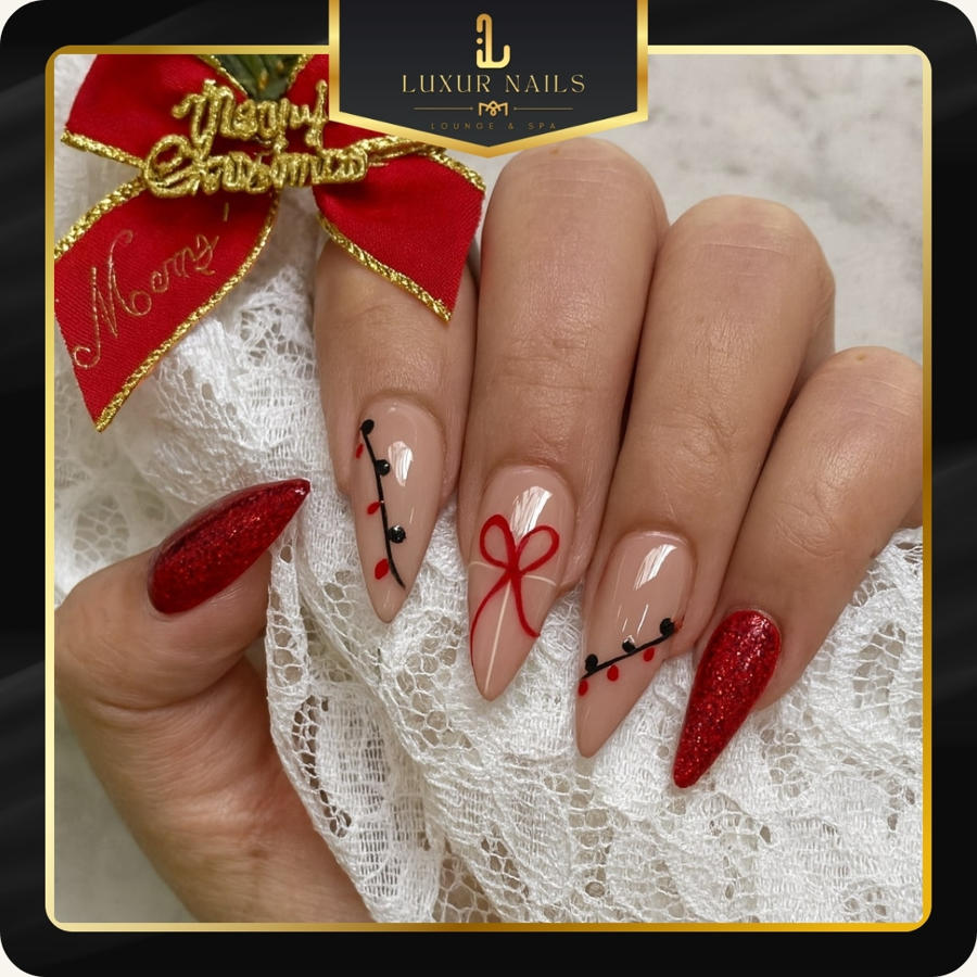Luxur Nails Lounge and Spa - Winter Nails Ideas